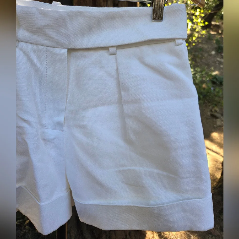 Alexandre Vauthier Womens‎ White Shorts Size 38